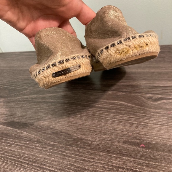 Jimmy choo Flats Eapadrille Golden hour suede - Picture 10 of 13